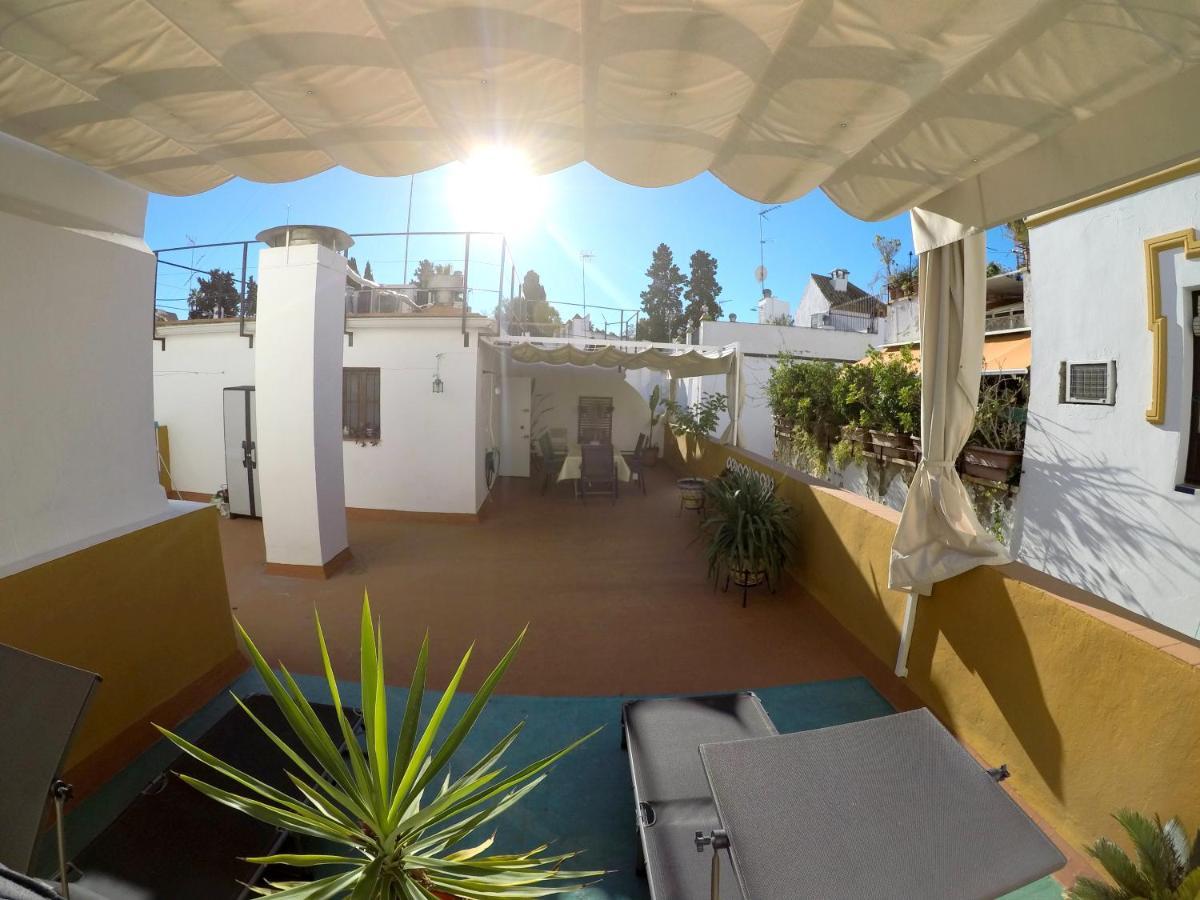Duplex Acogedor Con Gran Terraza En Pleno Centro De Sevilla! Екстер'єр фото